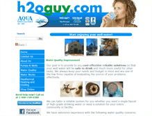 Tablet Screenshot of h2oguy.com